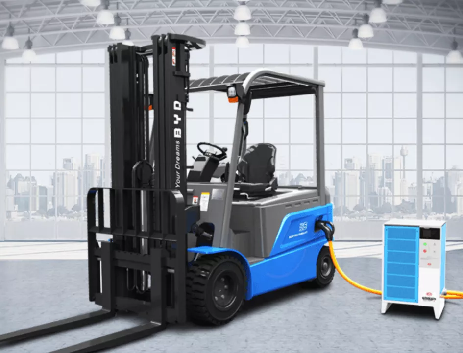 Electric forklift